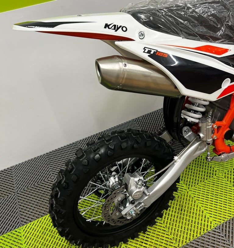 Kayo TT125 125cc Pit Bike, Brand New 2025 Model