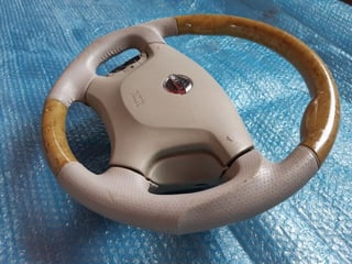 NISSAN ELGRAND E51 CUSTOM SPORT STEERING WHEEL & AIRBAG
