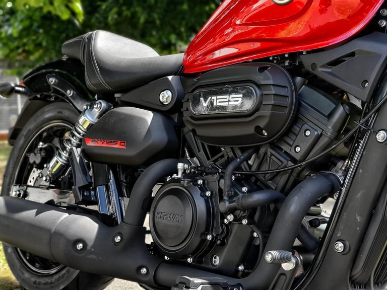 NEW Keeway RK V125 Cruise V Twin CBT Learner Legal Custom Motorcycle