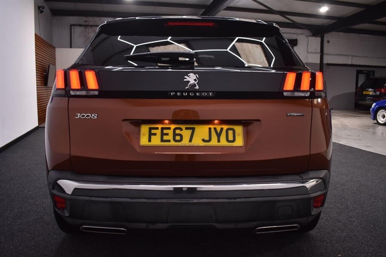 2017 Peugeot 3008 1.6 THP GT Line 5dr EAT6 HATCHBACK PETROL Automatic