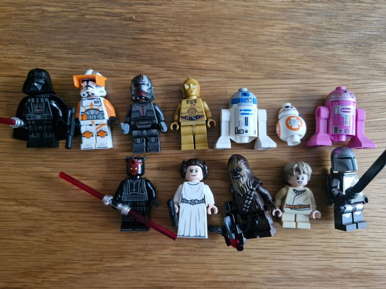 image for Lego star wars minifigures