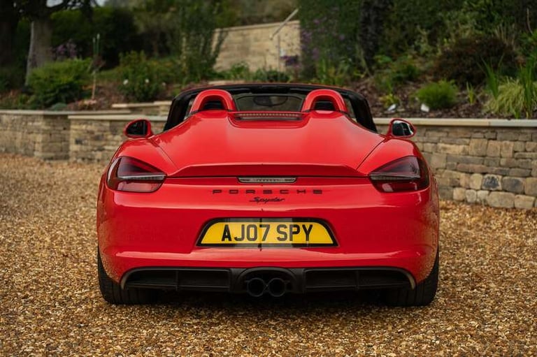2015 Porsche Boxster 3.8 Spyder 2dr CONVERTIBLE PETROL Manual