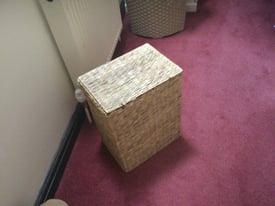 SMALL LINEN BASKET FOR SALE