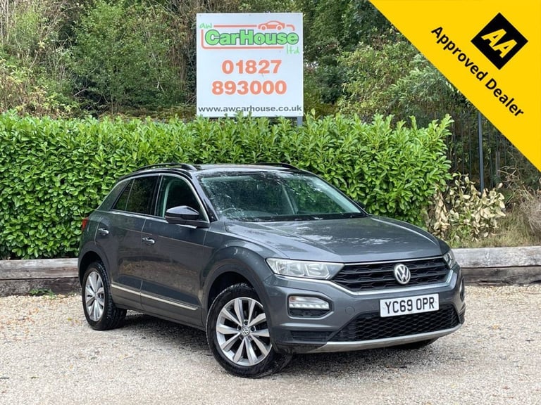 2019 69 VOLKSWAGEN T-ROC 1.5 TSI GPF EVO DESIGN SUV 5DR PETROL MANUAL EURO 6 (S/