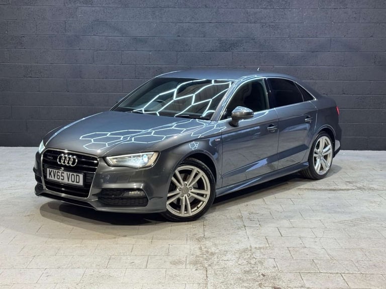 2015 Audi A3 2.0 A3 S Line TDI Quattro Semi-Auto 4WD 4dr Saloon Diesel Automatic