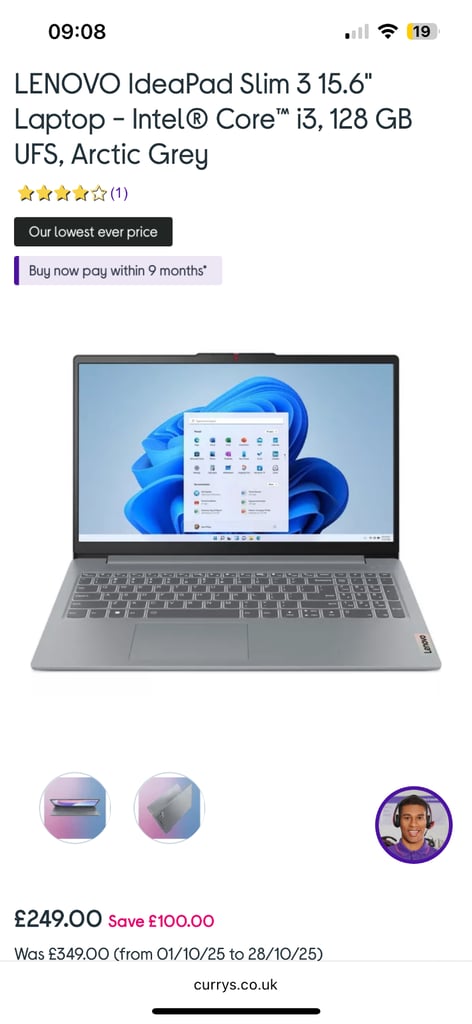 Lenovo laptop like new