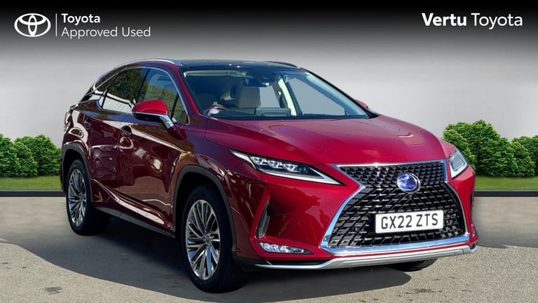 2022 Lexus RX 450h 3.5 Takumi 5dr CVT Hybrid Estate Estate Hybrid Automatic