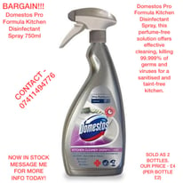Domestos Kitchen Cleaner Disinfectant spray pro formula 750ml 