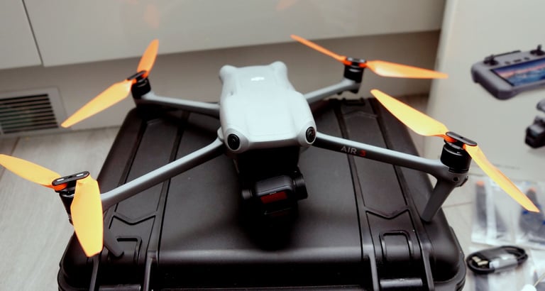 Dji Air 3 flymore combo and extras pristine condition very low flying  hours