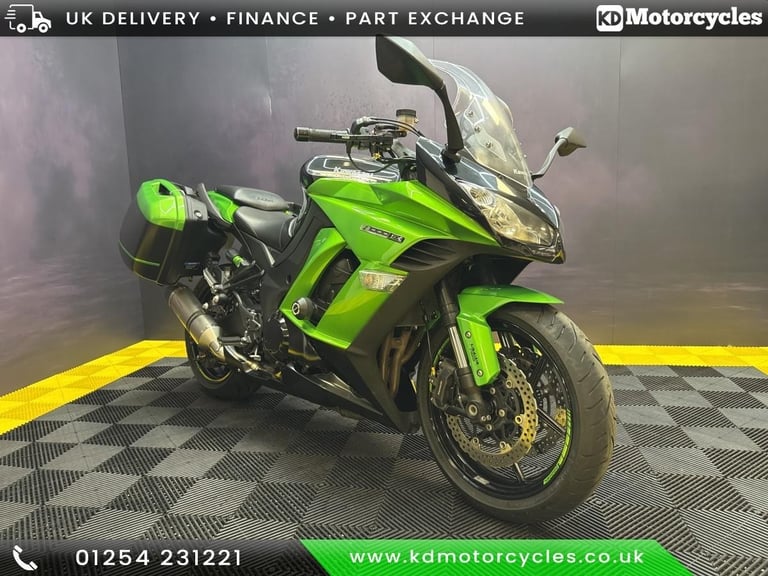 Kawasaki Z1000SX 2015 Green Extras Fitted