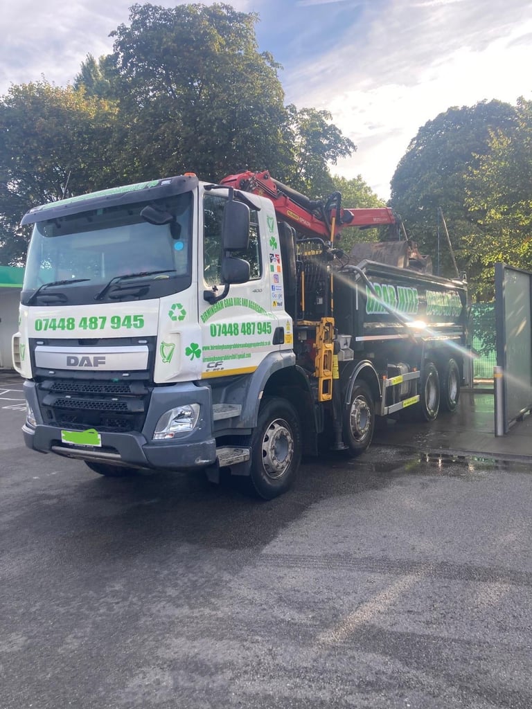 Grab lorry hire delivery of mot type 1 recycled type 1 topsoil sharp sand gravel 6f2 