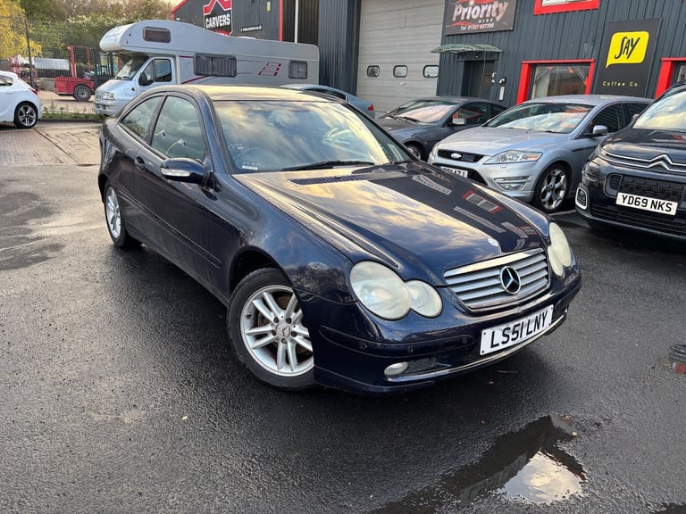 2001 Mercedes-Benz C Class 2.0 C180 Sport 2dr COUPE Petrol Automatic