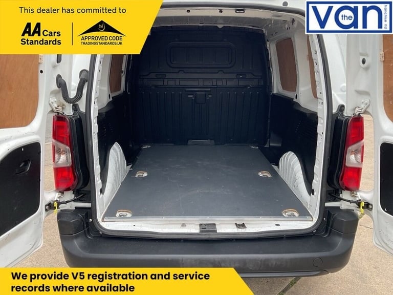 2019 Citroen Berlingo 1.6 BlueHDi 650 X M Panel Van 5dr Diesel Manual SWB Euro 6 (75 ps) with Ele...