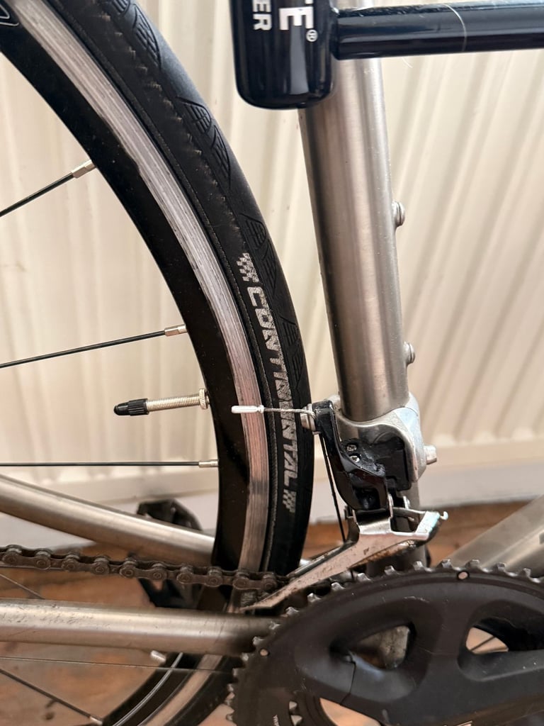 Custom Built Road Bike – Titanium – Shimano 105 Groupset - Carbon Forks