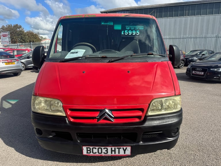 2003 Citroen Relay 2.0 HDi Van WINDOW VAN Diesel Manual