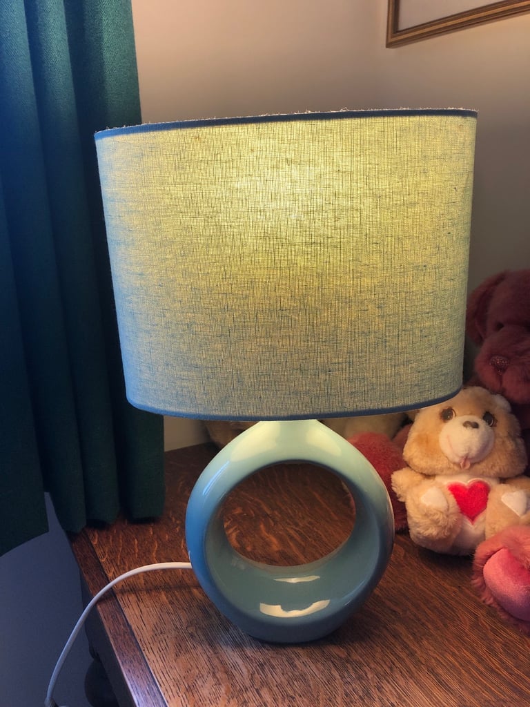 image for Duck egg blue table lamp 