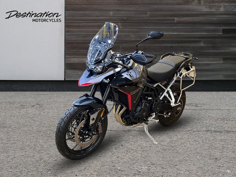 2025 Triumph Tiger 900 GT PREMIUM TWIN COLOUR Petrol black 6 Speed