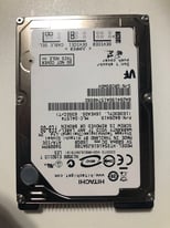 160Gb Hitachi laptop hard drive IDE connector working.