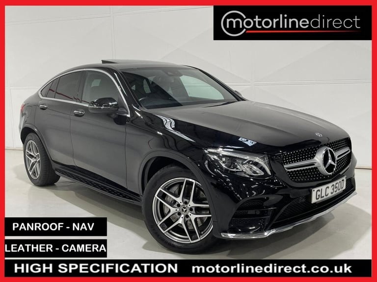 image for 2017 Mercedes-Benz GLC 3.0 GLC350d V6 AMG Line (Premium Plus) Coupe 5dr Diesel G-Tronic 4MATIC Eu...