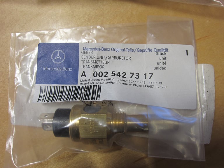 Mercedes Temperature Sensor Part Number A 002 542 73 17