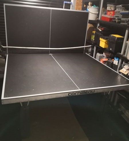 CORNILLEAU TABLE TENNIS TABLE -BLACK & MAT OUTDOOR