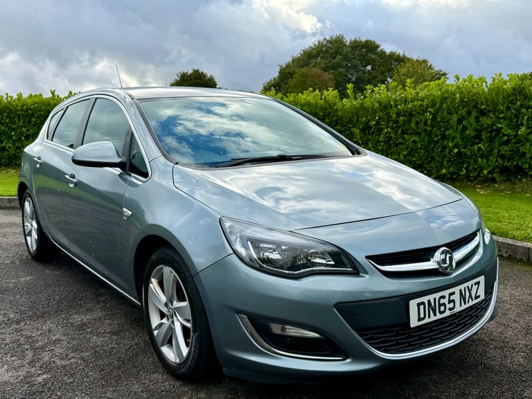 2015/65 VAUXHALL ASTRA 1.4 16V SRI 5DR SILVER GREY 113K MILES CRUISE &amp; ALLOYS
