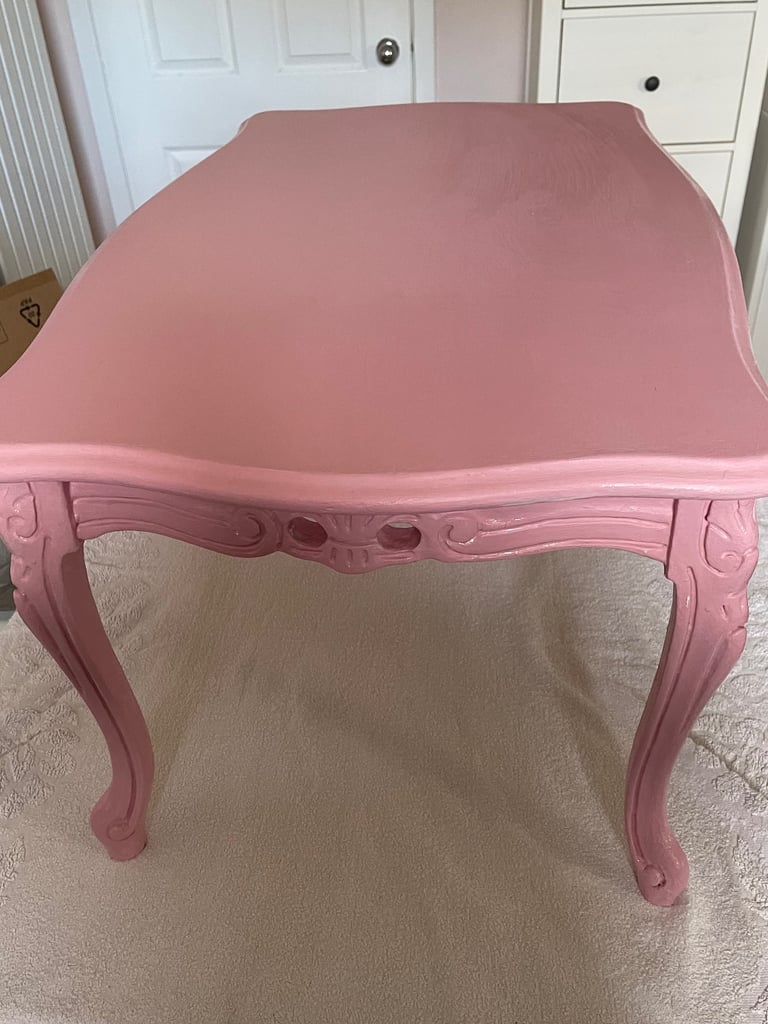 Pink coffee table