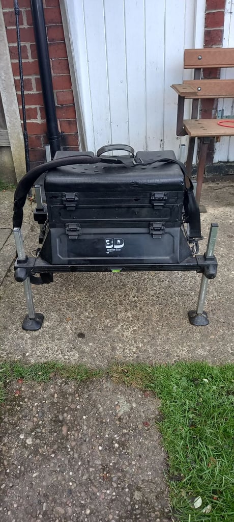 Waterline 3D fishing seat box 