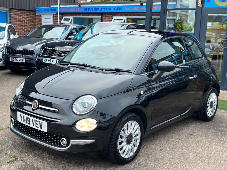 2019 Fiat 500 1.2 Lounge Hatchback 3dr Petrol Manual Euro 6 (s/s) (69 bhp) HATCHBACK Petrol Manual
