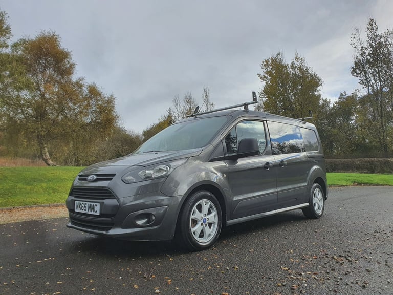 ⭐️ CONNECT TOURNEO LWB . 5 SEATER CREW VAN . 1 YEAR M.O.T ⭐️