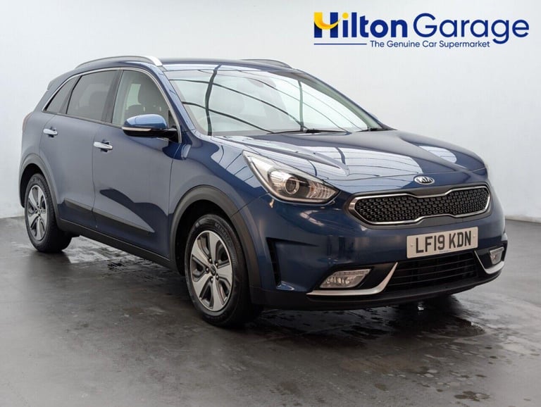 image for 2019 Kia Niro 1.6h GDi GPF 2 SUV 5dr Petrol Hybrid DCT Euro 6 (s/s) (139 bhp) SOLAR GLASS ESTATE ...