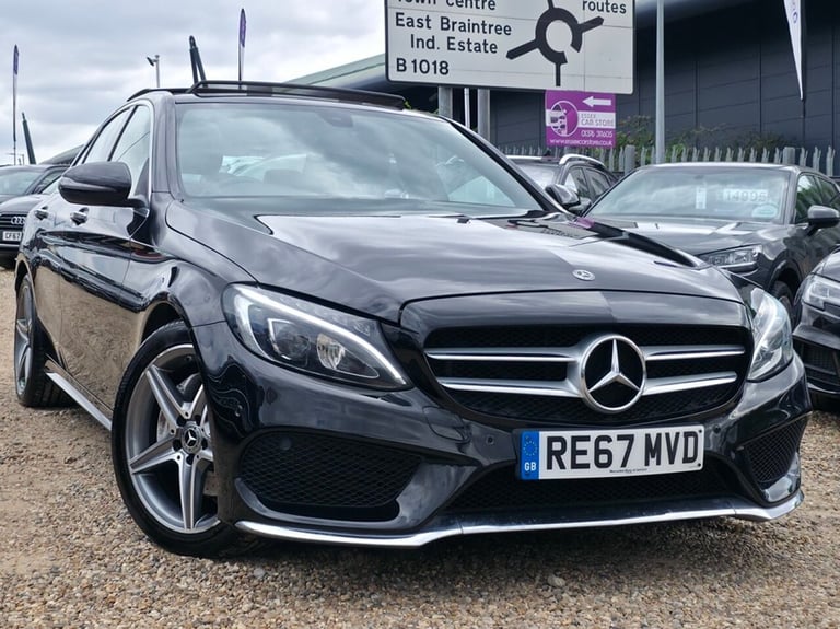 2017 Mercedes-Benz C Class 2.1 C220d AMG Line (Premium) Saloon 4dr Diesel G-Tronic+ Euro 6 (s/s) ...