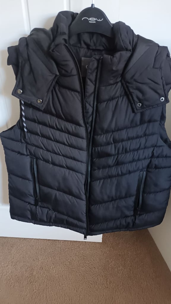 image for Womens black gilet size 12/14