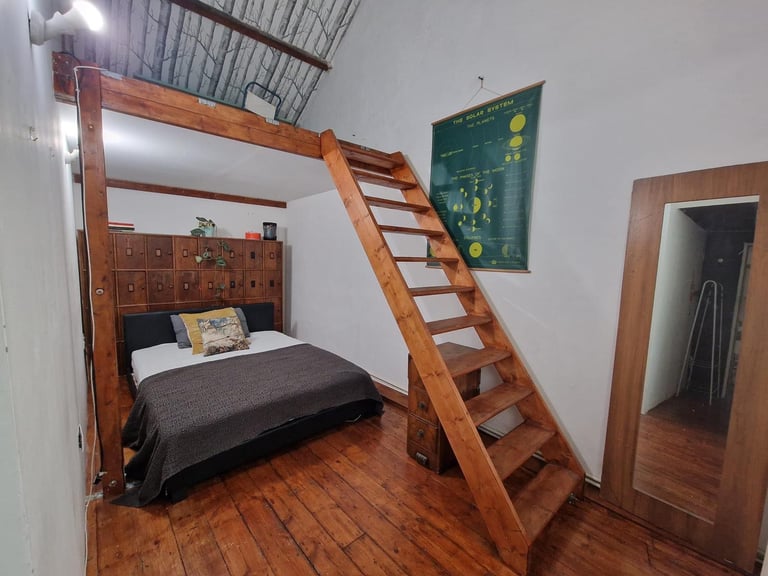 Office Studio Space with mezzanine £700 p/m work only - Available immediately 