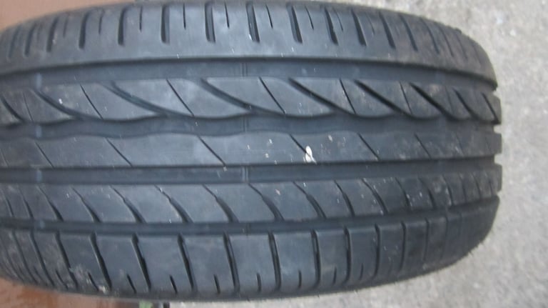 Various selection of car tyres