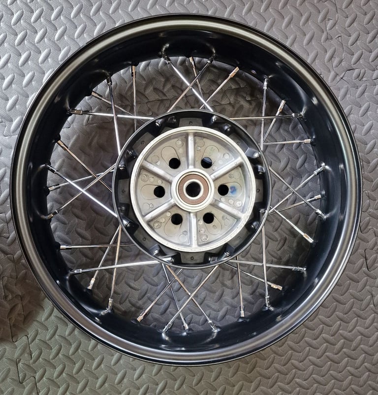 Genuine Triumph Bonneville T120 (Black) Front & Rear wheels