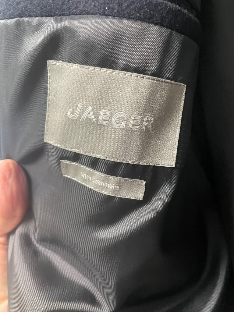 Jaegar Navy Blue Man’s Full length Coat