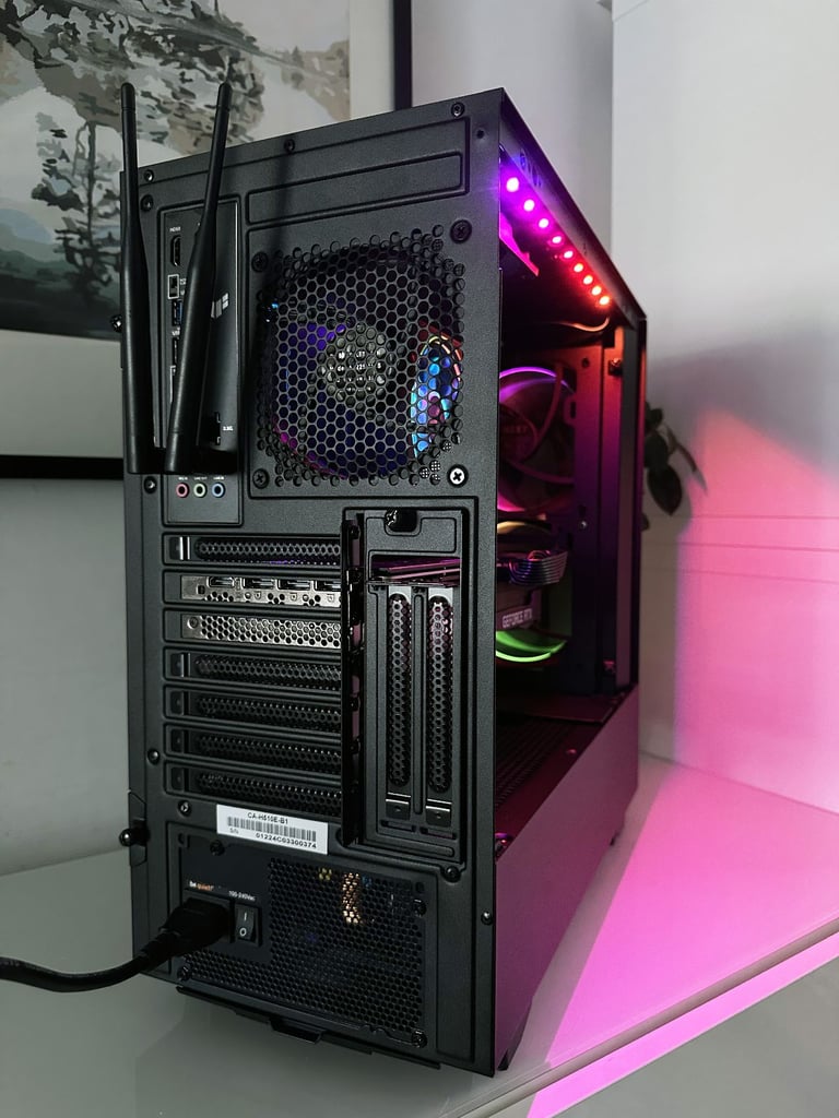 Gaming PC RTX 3070 Ti 8GB/ 32GB DDR5/ Ryzen 7 7700/ 1TB SSD