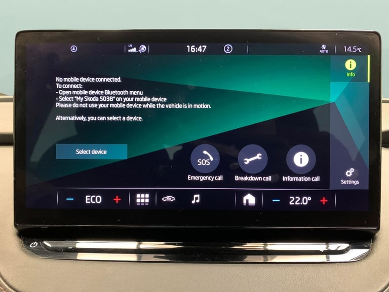 2022 Skoda Enyaq 62kWh 60 SUV 5dr Electric Auto (DC120kW) (179 ps) - NAV - WIFI - BLUETOOTH Suv E...