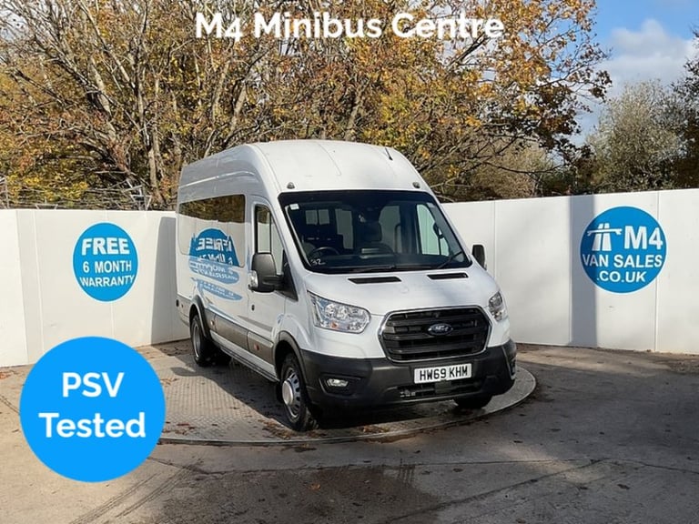 2019 Ford Transit 460 EcoBlue Leader Tacho Minibus Diesel Manual