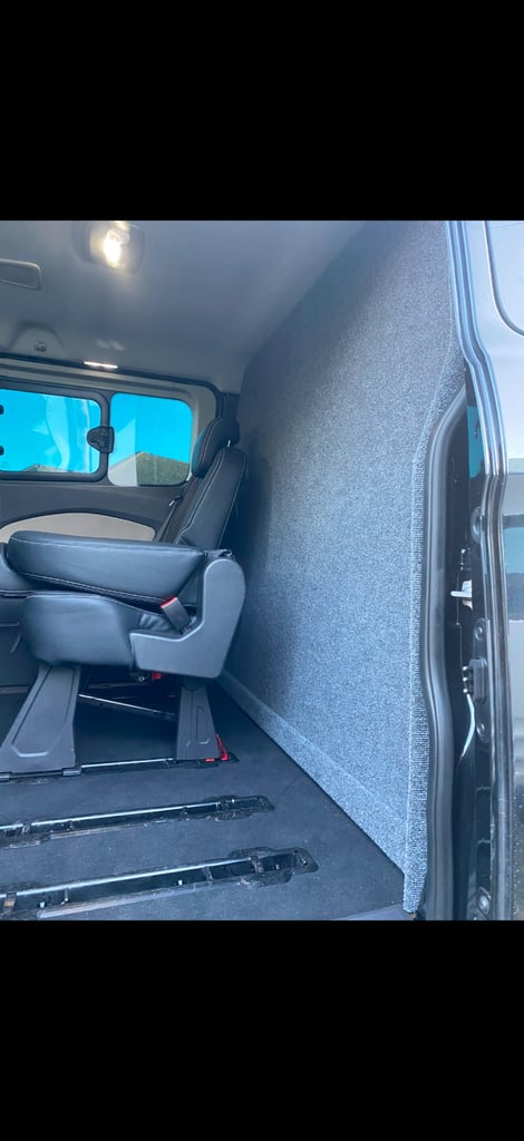 Ford transit custom tourneo  LWB carpeted ply lining kit