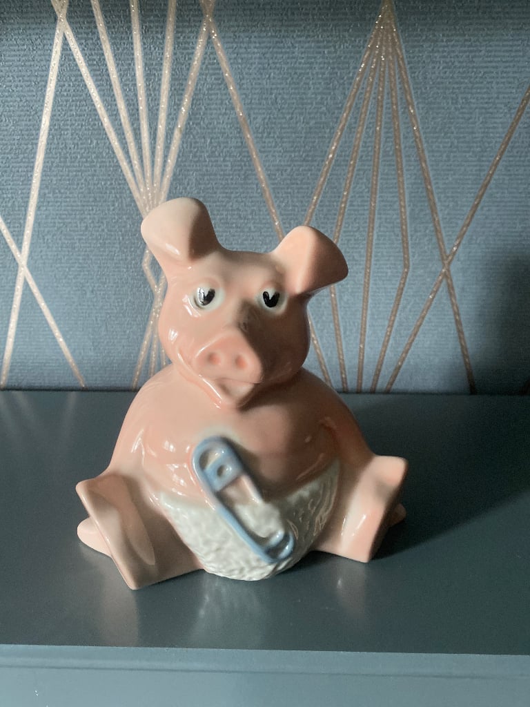 image for Baby pig piggy bank wade