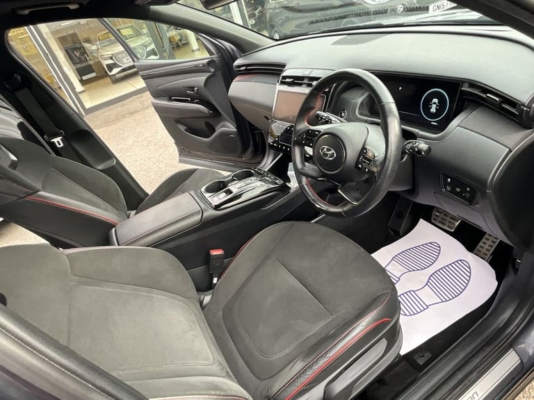 2022 Hyundai TUCSON 1.6 h T-GDi N Line S SUV 5dr Petrol Hybrid Auto Euro 6 (s/s) (230 ps) ESTATE ...