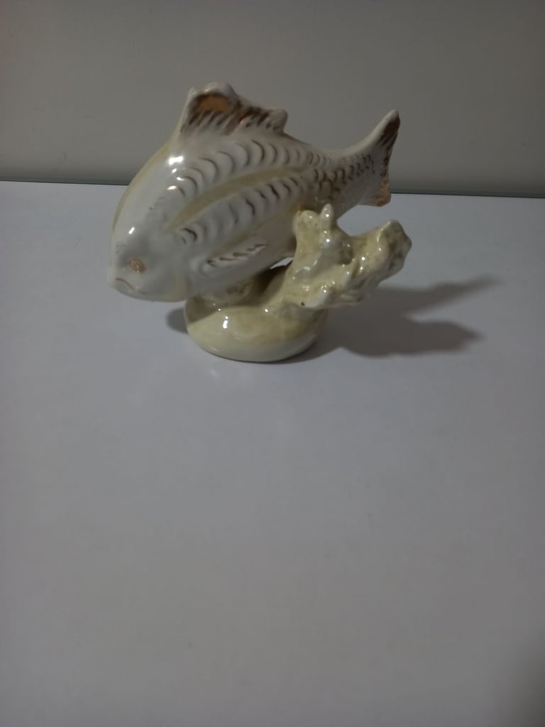 Vintage ussr soviet carp figurine 