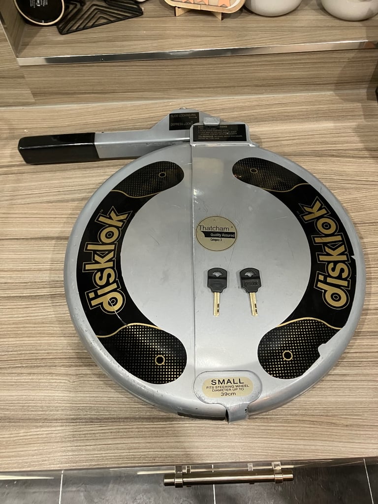 image for Disklok  Steering Wheel Lock - Small - with 2 x keys