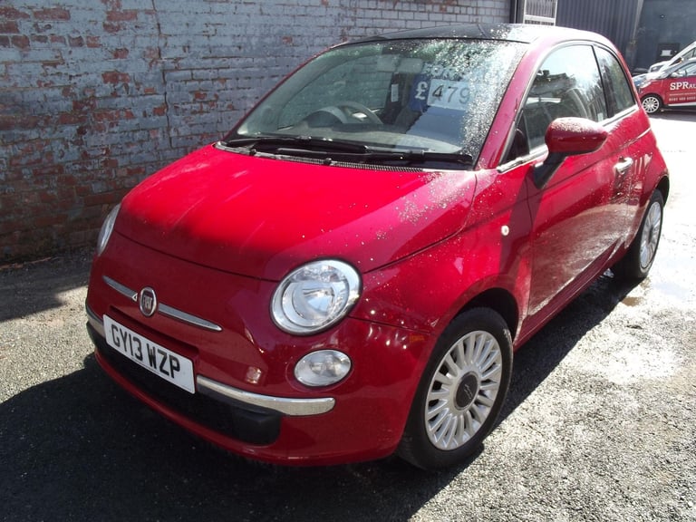 2013 Fiat 500 1.2 Lounge Euro 4 3dr HATCHBACK Petrol Manual
