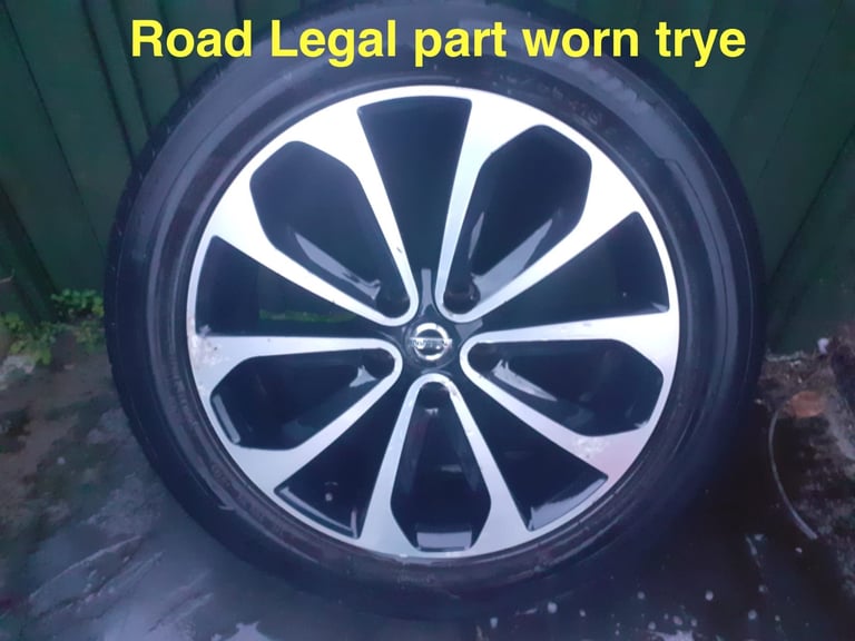 Nissan Qashqai 18inch Alloy Wheels x2