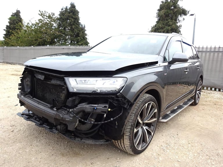 2017 17 REG AUDI Q7 S LINE TDI QUATTRO AUTO DAMAGED REPAIRABLE SALVAGE