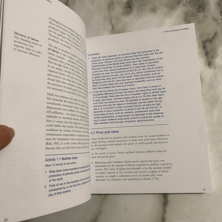 Economics in practice