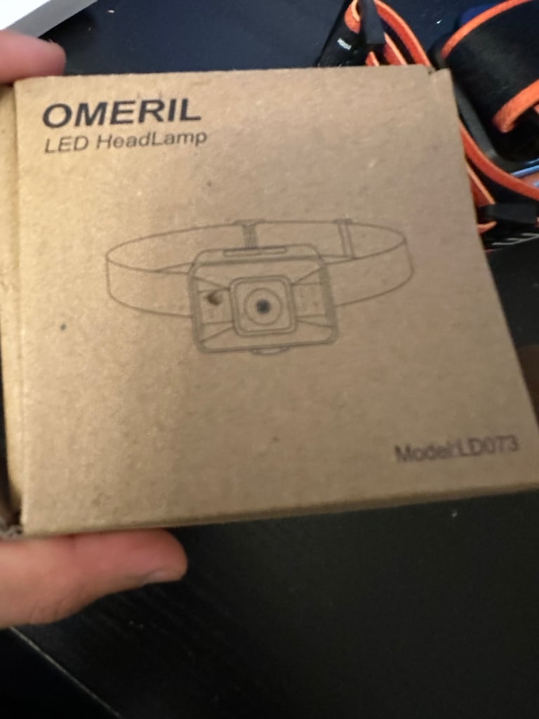 Omeril LED headlamp for trekking